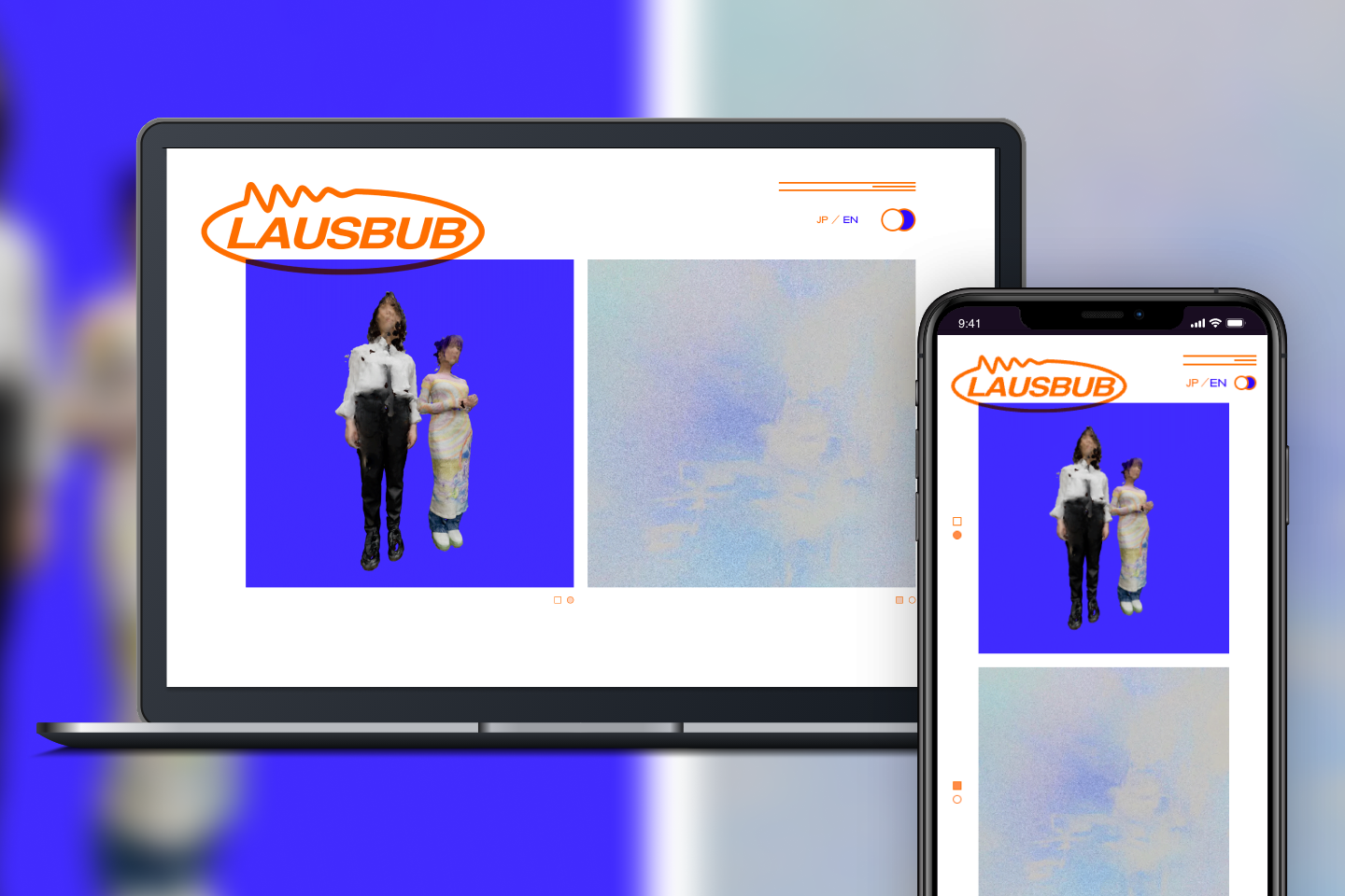 ニューウェーブテクノポップバンド・LAUSBUBのオフィシャルサイトを